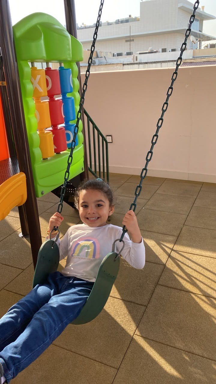 Girl on the swing